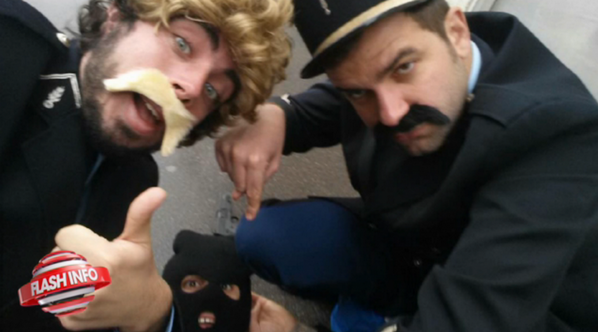 canalplus's tweet photo. Bientôt des #selfies d'arrestation : la @Gendarmerie Nationale débarque sur Twitter ;) > http://t.co/4UJ3hgMKUI #LPJ http://t.co/HFC8DG5sqD