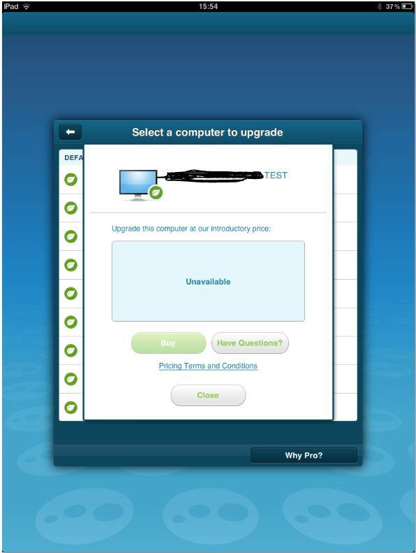 arcgateway's tweet photo. OK, so upgrading @logmein doesnt work from iPad - now what? http://t.co/Oztkp7maSw