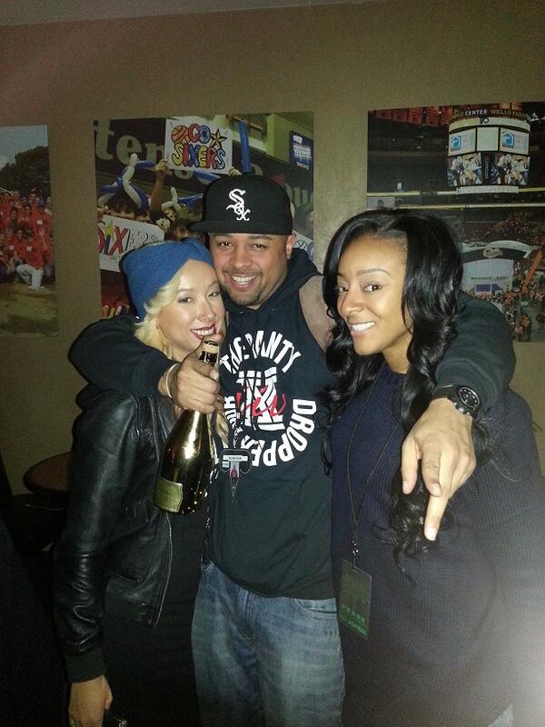 envisionbmg's tweet photo. And last but not least a picture of Stephanie, BK and Chivon. 1.21.14 http://t.co/tU1oc6ZmES