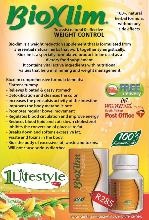 bioxlim's tweet image. BioXlim is a weight loss supplement that is formulated from 3 essential natural herbs.