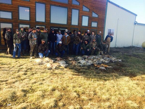 MidwestWaterfwl's tweet photo. Gave the geese a break this weekend and did a little predator management.. @deaddogwalkin http://t.co/YplU3DRIov