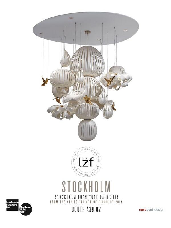 Lzflamps's tweet image. Blog: LZF&apos;s tour 2014 starts on Feb 4 in @SthlmFurnFair with #NextLevelDesigns! Booth A39:02 bit.ly/1fVKMa9