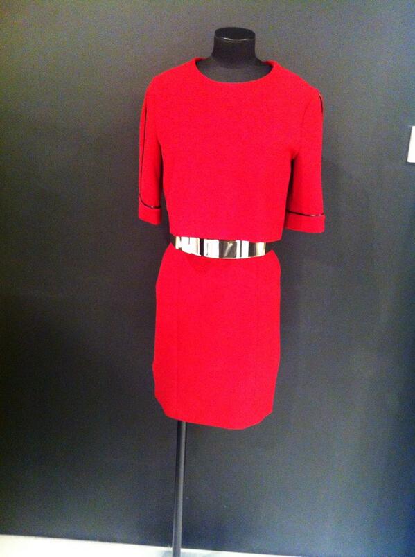 Red crepe dress WAS £225 NOW £67.50 #finalreductions #thekooples #saleoftheday