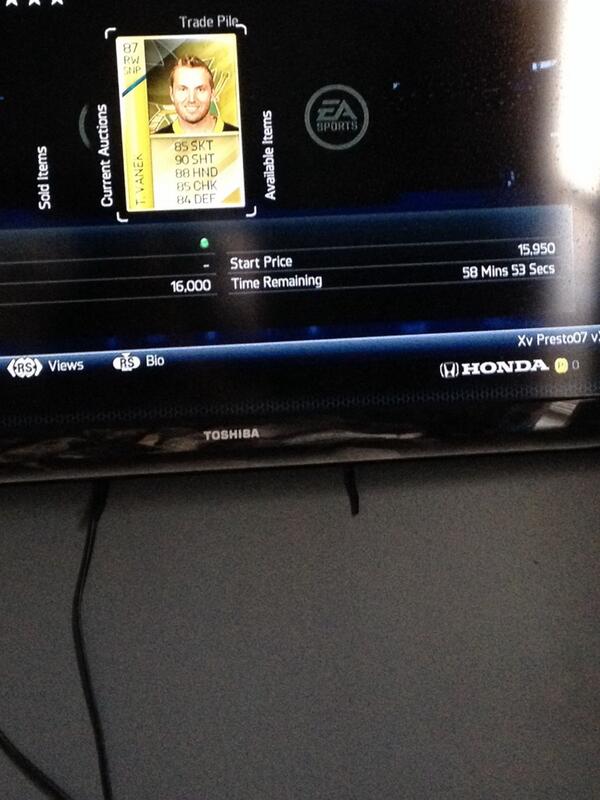RMikeylyle's tweet photo. He's on there for 16k buy out starting price 15950 name Xv Presto v go buy or send trades http://t.co/VZr5Nr9Jya