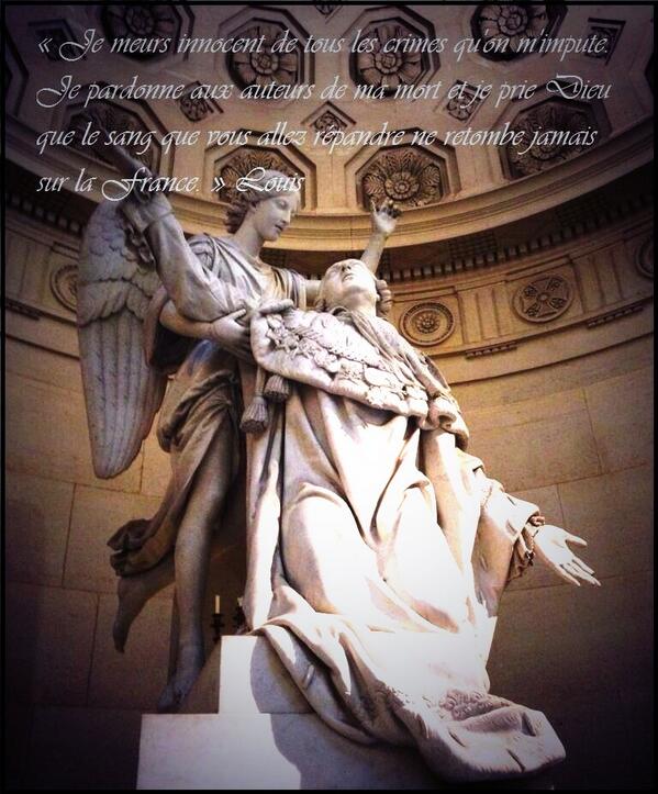 LysArdent's tweet photo. "Je pardonne aux auteurs de ma mort."
#LouisXVI
#JesusStyle
#imagedujour http://t.co/fv6dWXUx4u