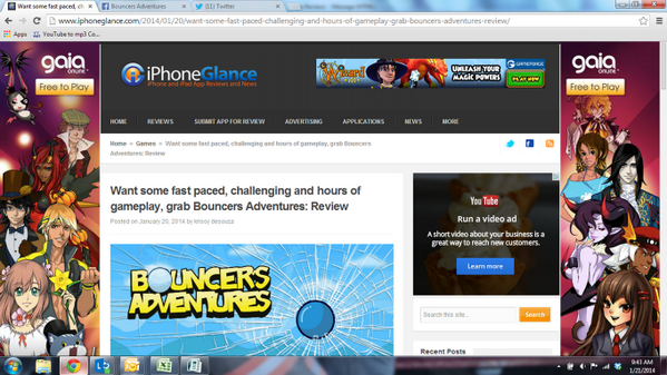 BouncersAdvent's tweet photo. Given an 8.8 rating by iPhone Glance http://t.co/eMshGrPDcr http://t.co/Dk1UalyXeQ
