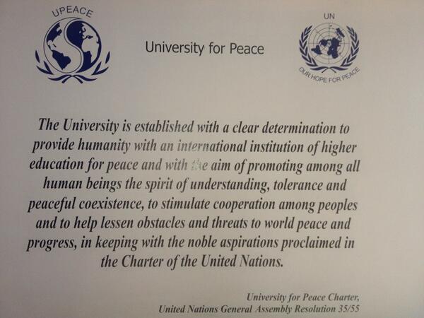 Tweety639's tweet photo. We are UPEACE. Let this message be seen in the way we live. #Peacemediacoopclass http://t.co/QoTNmy76QG