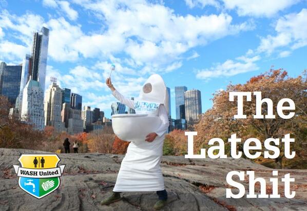 WASHUnited's tweet image. 2014 = EPIC year for #WASH! Sign up for the #LatestShit newsletter! buff.ly/1ijL0In #sanitation #hygiene