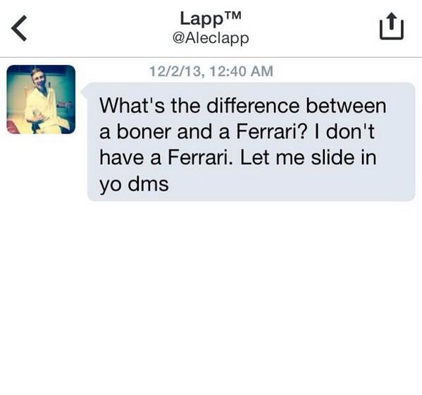 lapprice's tweet photo. #slideintoyobitchesdmslike http://t.co/VhGD6xvDC1