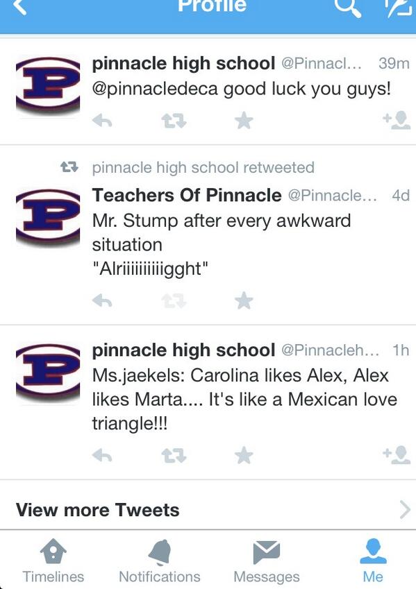 Teachers Of Pinnacle tweet media
