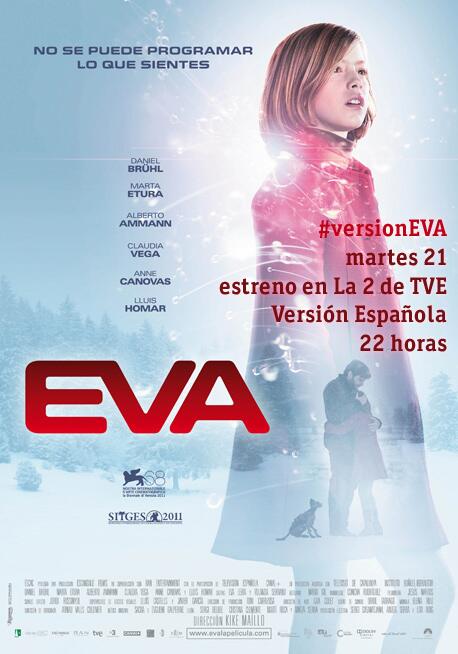 la2_tve's tweet photo. Hoy en @Version_TVE
'Eva' con Daniel Brühl y Marta Etura
http://t.co/cQ6N2uQvAa
Compártelo con @mas_TVE
#versionEVA http://t.co/CmgvNa616Z