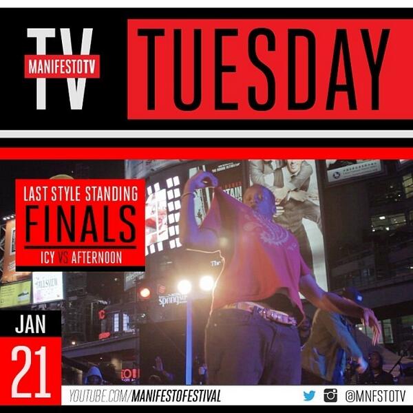 MNFSTOTV's tweet photo. UPDATE: January 21st 2014 "Last Style Standing Finals" #tvtuesday ! Brought to you by th... http://t.co/LzdvkOiExD http://t.co/oESWqLKSo5