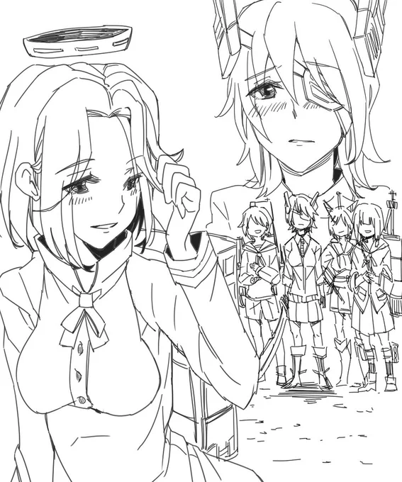 塗らない方が天龍ちゃんいい顔してたと思う