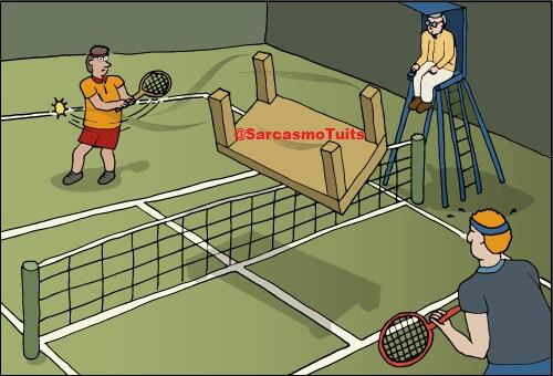 Ridiculizados's tweet photo. Hoy en deportes extremos: 

Tenis de mesa. http://t.co/ykUyKKjvuH