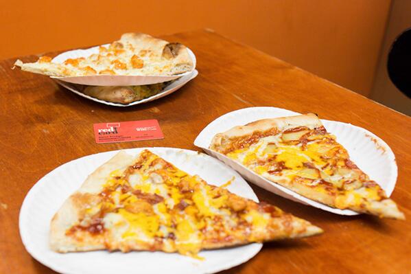 redcardmealplan's tweet photo. $1 Slices for Red Card holders at @IansFrancesSt starts now! http://t.co/O1aL9TWqUd