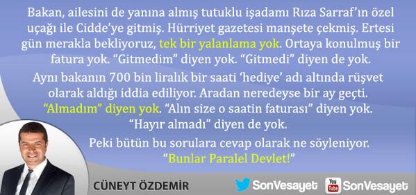 Bunlar Paralel Devlet! 

#HaniFişlemeYoktu 

sonvesayet.com