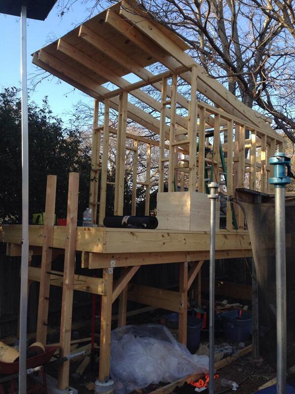 LandStructure's tweet image. Its coming along. Scheduled to be finished next week.