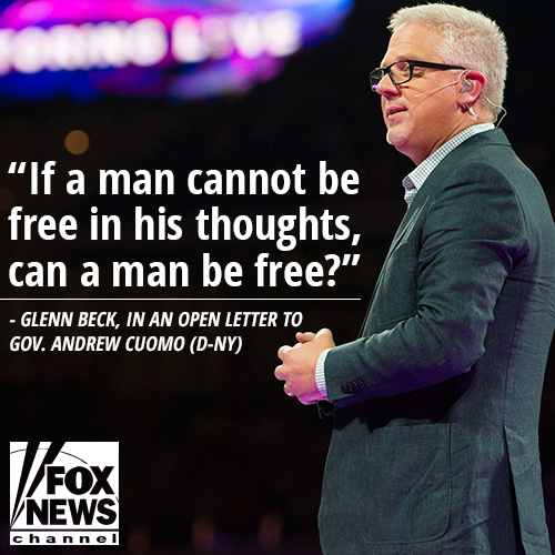 megynkelly's tweet image. Glenn Beck's response to Gov. Cuomo's 'extreme conservatives' rant is going viral. He joins me on #KellyFile tonight!