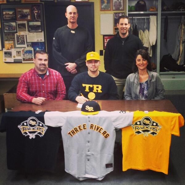 ProudRedDevils's tweet image. Congrats Cody Wills for signing to play college baseball on scholarship at Three Rivers Community College!