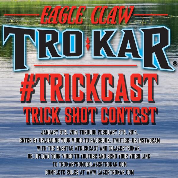 Have you entered into the Lazer TroKar #TrickCast contest? Check out youtube and TroKar's Facebook page for examples