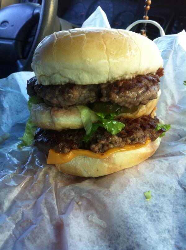 emicesca's tweet image. Took @jimbrogn for his first Burger's Priest experience #holymeat