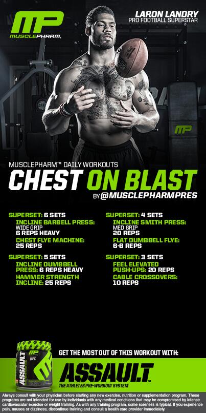 MusclePharm workouts — MyFitnessPal.com