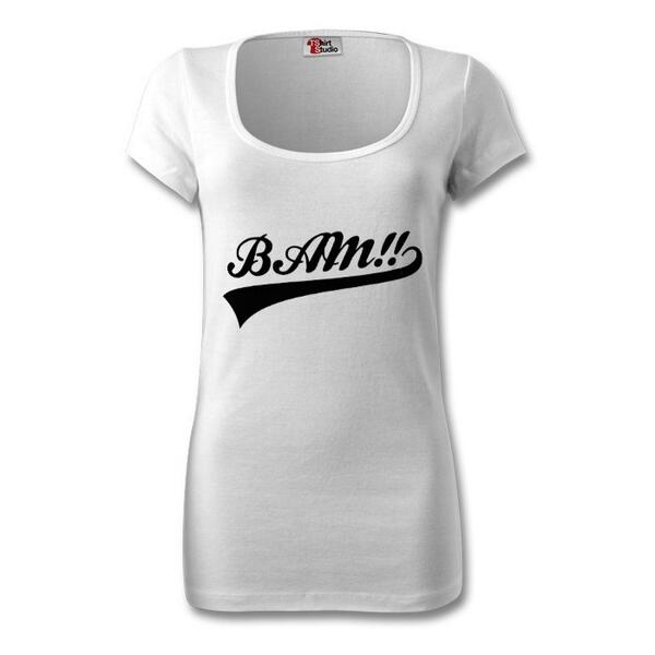 *LADIES* Check Our Scoop Neck White and Black T-shirts