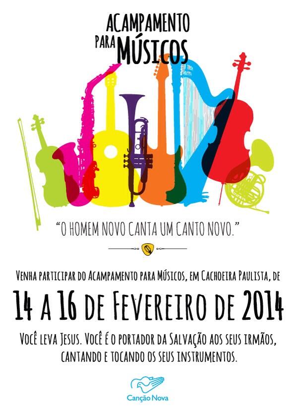 musicoscn's tweet photo. Esta chegando!! Show "A força da Música" com mais de 20 cantores católicos.. No sábado as 21:00 http://t.co/WraXJfTAli