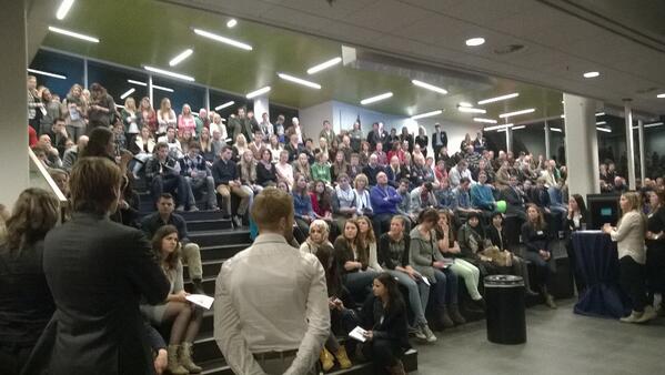 Wat een mooie workshopavond vd opleiding facility-&amp;business management @HUAmersfoort.Dank aan alle 3ejaars studenten!