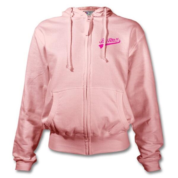 *LADIES* What Do You Think Of Our Pink-On-Pink "Bank" Zip Hoodies? #RT