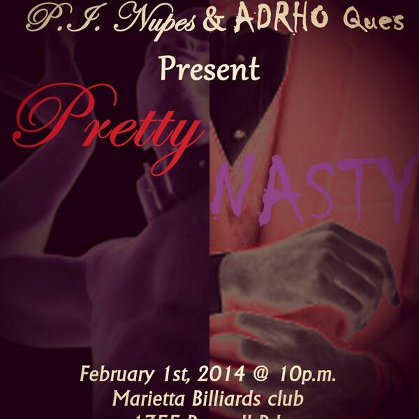 P_I_NUPES's tweet photo. The Official Afterparty for SPSU homecoming Feb 1st don't miss it. Presales coming this Thursday.   #PrettyNasty http://t.co/BJL8ojRFDP