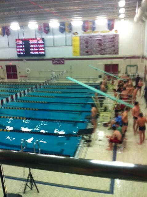 MrSatunas's tweet photo. Thanks to @MCavanugh for inviting me out to the Teacher Appreciation Swim Meet. SWIM FAST KID!  #PorterPride http://t.co/cuKhgqGZYS