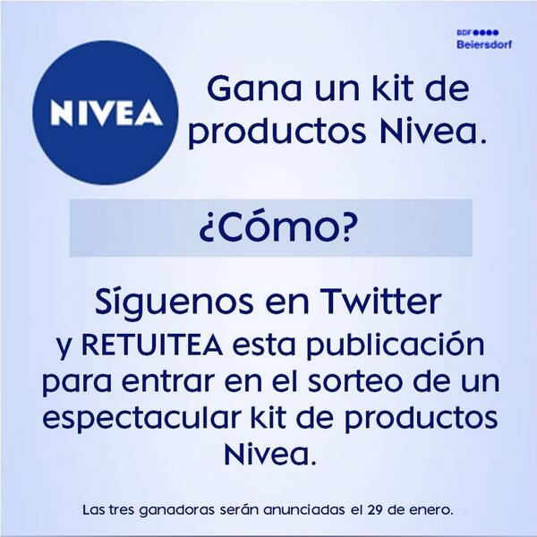 NiveaVenezuela's tweet photo. #CONCURSO: Tenemos 3 kits de productos Nivea y uno de ellos puede ser tuyo. ¡No dejes de participar! #RT http://t.co/KxWHtLnutK