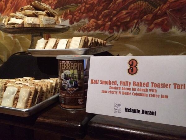 ESSouth's tweet photo. Doing what we do with #coffee & #pastry @ #wakeandbakeoff #3 #VoteESS http://t.co/KKAd54MP4C