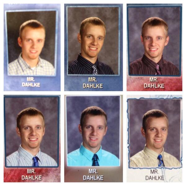 jd4three's tweet image. 6 years of teaching... I&apos;m not sure if should be happy or depressed that I haven&apos;t changed! #TimeForNewLook?