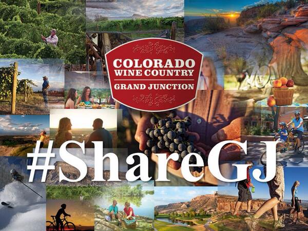 VisitGJ's tweet photo. Starting today, share your experiences in Grand Junction w/ #shareGJ. Lets see how far this can go in 2014! http://t.co/0fc7Lo9A3k