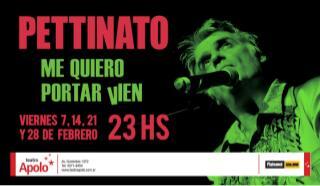 AgenciaTangente's tweet photo. HOY!!! Nos visita @marcelapgodoy? PETTINATO STAND UP 23HS @ApoloTeatro @Plateanet 5236 3000 https://t.co/lNJ9mLrw58 http://t.co/TE92iRi81u