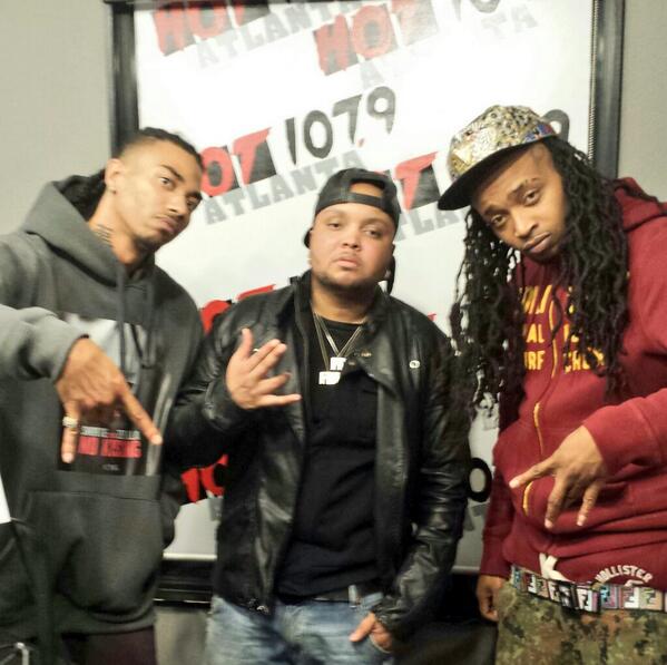 SnootieWild's tweet image. #OnGoMode @hot1079atl w/ @Stueyrock @TheRealMacButta #CMG #TeamYAYO