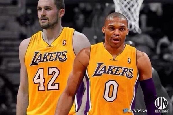 A glimpse of the Future <a href="/LakersNation/">Lakers Nation</a> 2 former UCLA teammates/California natives reuniting?? 🙌🙏🙌 #LakersNation
