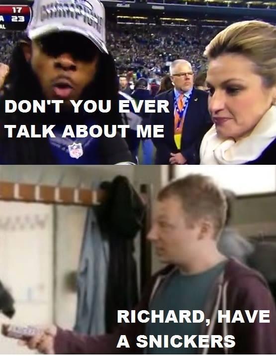 SpozTees's tweet photo. lol got to love sherman memes http://t.co/GYunW9ou4Y