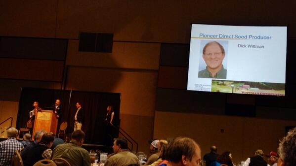 markus_braaten's tweet photo. @dickwittman congratulations Dick and crew! PNDSA producer pioneer award winner &amp; strong advocate for #Ag http://t.co/PMxsdpoLUH
