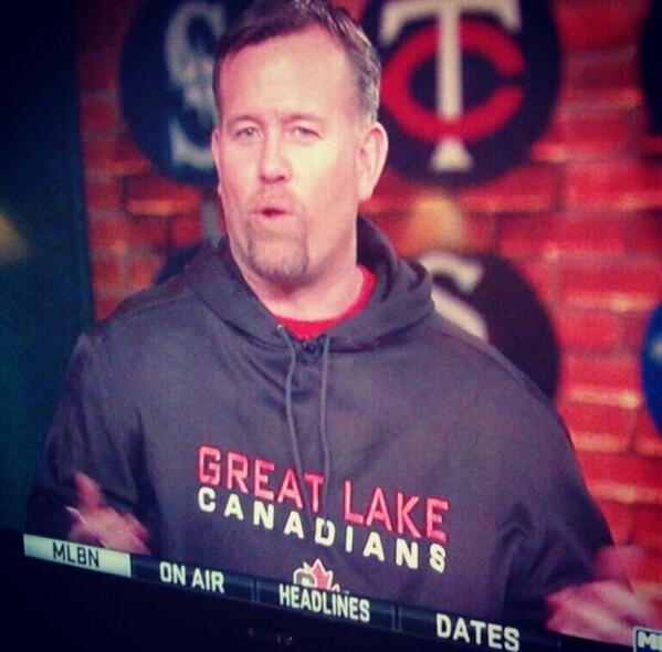 Great Lake Canadians (@glcanadians) on Twitter photo <a href="/TheMayorsOffice/">Sean Casey</a> lookin' #show on <a href="/IntentionalTalk/">Intentional Talk</a> today rockin a <a href="/GLCanadians/">Great Lake Canadians</a> hoodie. #accountability #glcfamily <a href="/TheMayorsOffice/">Sean Casey</a> lookin' #show on <a href="/IntentionalTalk/">Intentional Talk</a> today rockin a <a href="/GLCanadians/">Great Lake Canadians</a> hoodie. #accountability #glcfamily