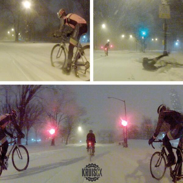 KRUISCX's tweet image. Some fun with the team tonight. #cpsnowrace