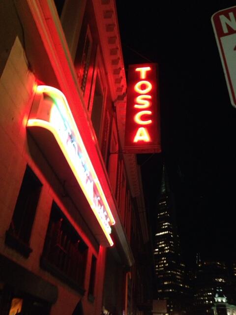 Chefkennygray's tweet photo. Just sat down at Tosca Cafe ... Excited and starving #goodcombo http://t.co/lyHTqQivLM