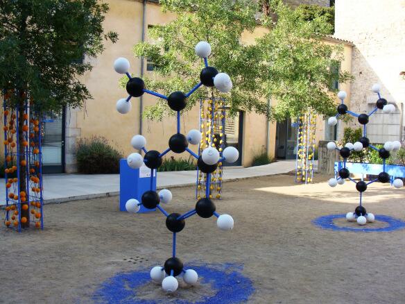 Girona Temps de Flors 2011. Celebràvem l’Any Internacional de la Química amb molècules monumentals #catciencia140
