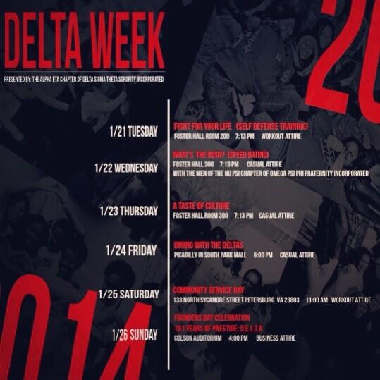 AHDST's tweet photo. Delta Week is here!!! http://t.co/lMzlVuNXhH