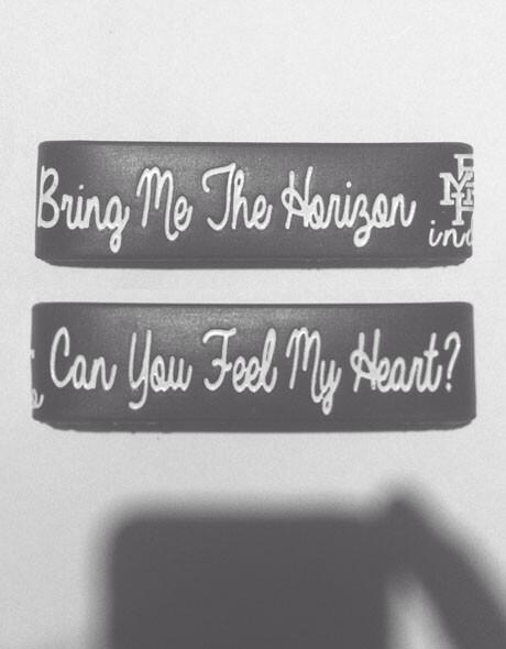 BMTHindo black wristband, order now in store.bmthindonesia.com and get a free sticker :)