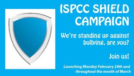 ISPCCChildline's tweet photo. The ISPCC Shield Campaign will be launching on Monday February 24th - http://t.co/0bpHCQQJkv for more details! http://t.co/tCkWtYAhen