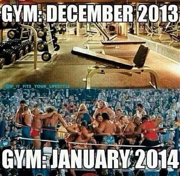 quoteFITNESS's tweet photo. The gym this month http://t.co/KHFnBzDeT9