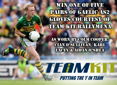 Win 1 of 5 pairs of Gaelic AS2 gloves as worn by Colm Cooper. Simply follow <a href="/TeamKitBmena/">Team Kit Ballymena | Official O’Neill’s Outlet</a> &amp; RT this picture to enter!